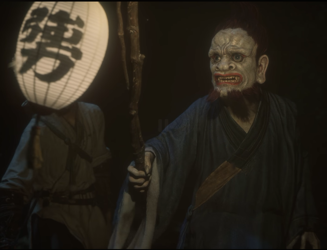 Zhong Kui Interacting with Underworld Story NPC